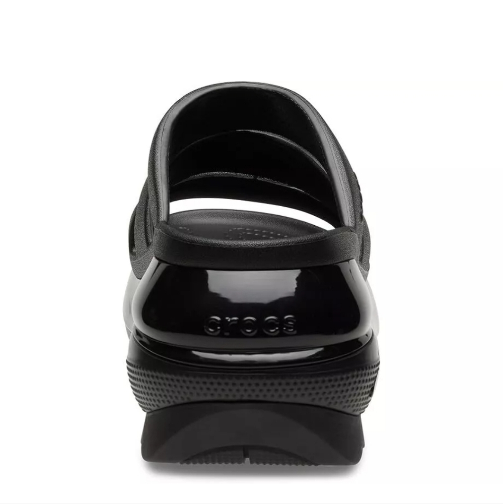 Crocs Mega Crush Triple Strap Sandal -  Black Womans Size 8,9 or 10 - Picture 3 of 5